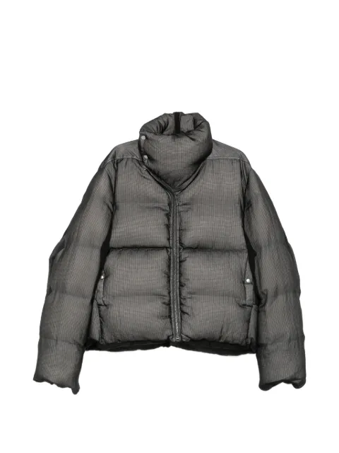 Rick Owens Turtle funnel-neck padded jacket