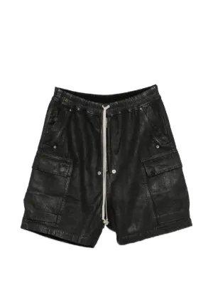 Rick Owens Stefan パネル カーゴショーツ | ブラック | FARFETCH JP