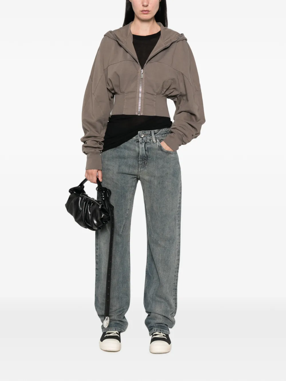 Rick Owens DRKSHDW Jeans met vervaagd effect Blauw