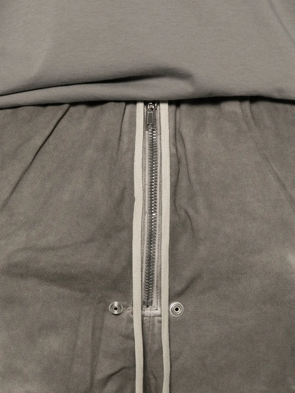 Rick Owens DRKSHDW Cargobela drawstring cargo shorts Grijs