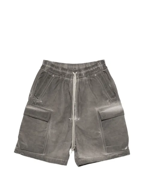 Rick Owens DRKSHDW bermudas Cargobela con cordones