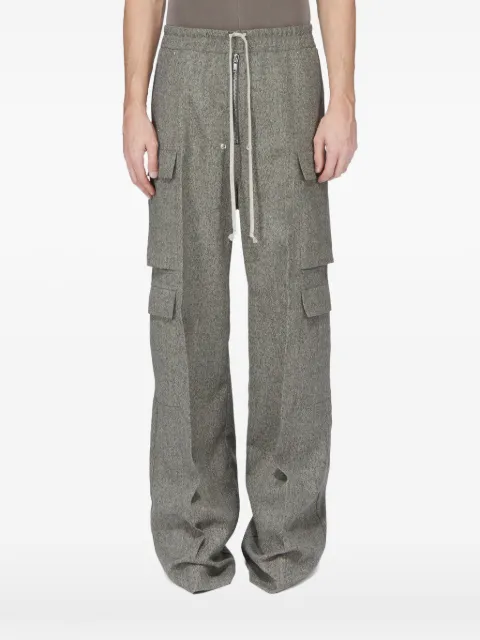Rick Owens pantalones Cargobelas de lana