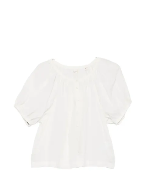 DÔEN June puff-sleeve top