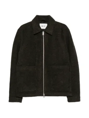 Homme Plissé Issey Miyake ジップ プリーツジャケット | ブラック