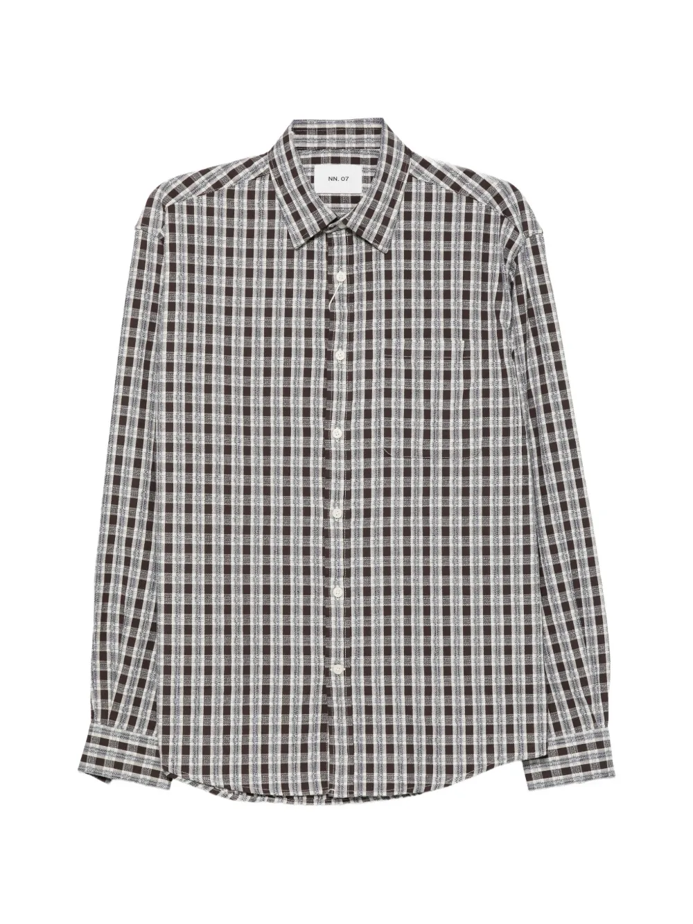 NN07 Deon check shirt - Marron NN07 Deon check shirt - Marron