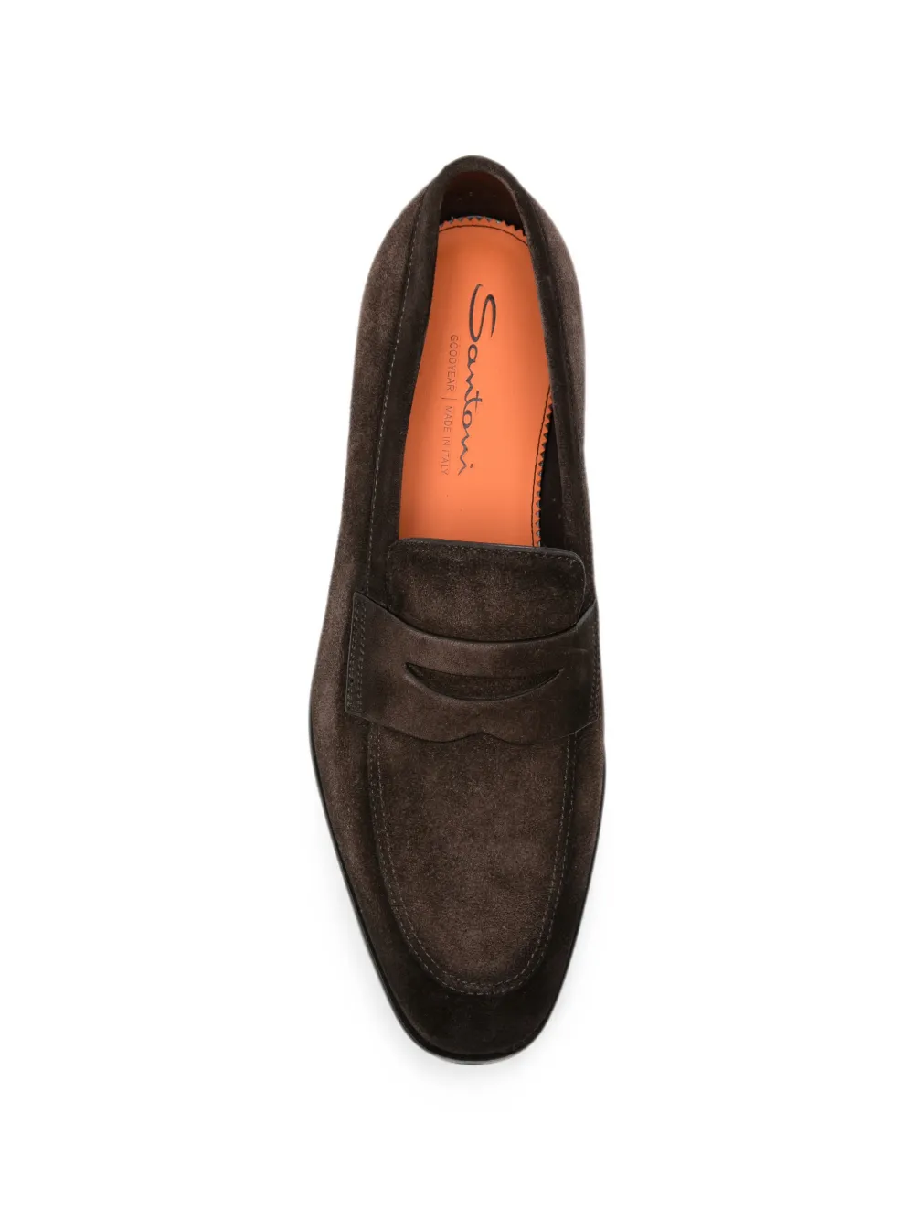 Santoni Adrian suede loafers Bruin