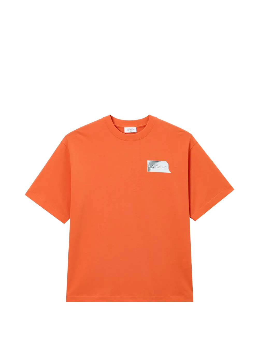 Off-white Arrows-print T-shirt In Orange