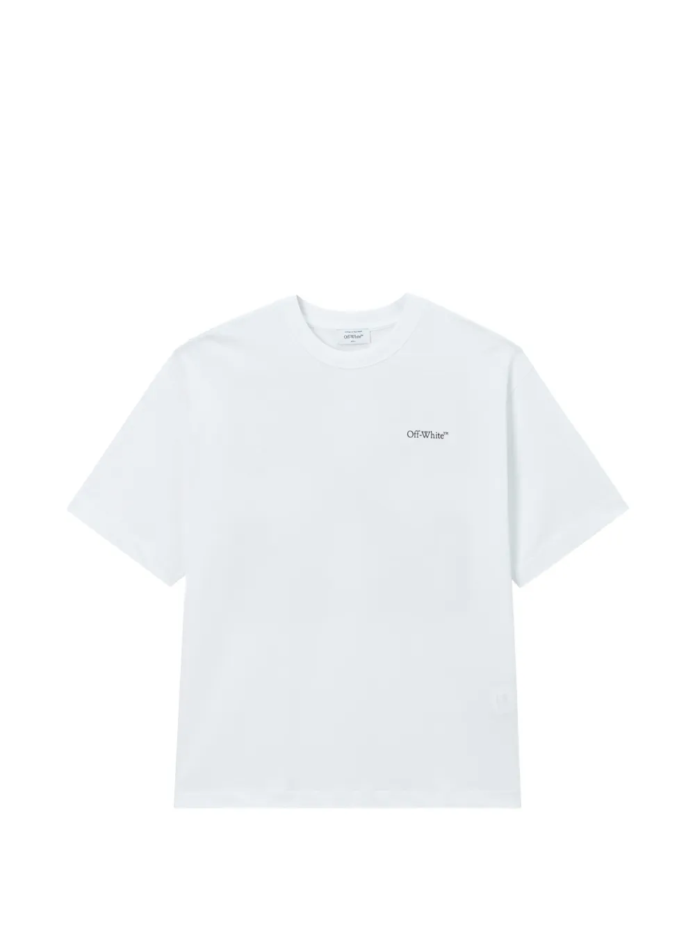 Off-white Arrows Logo印花t恤 In 白色