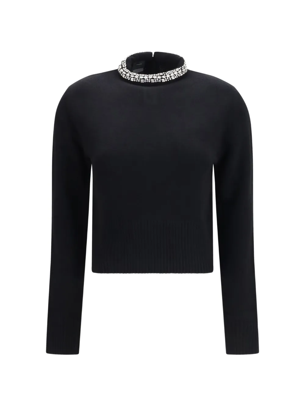 PINKO Berlino crystal-embellished sweater - Nero