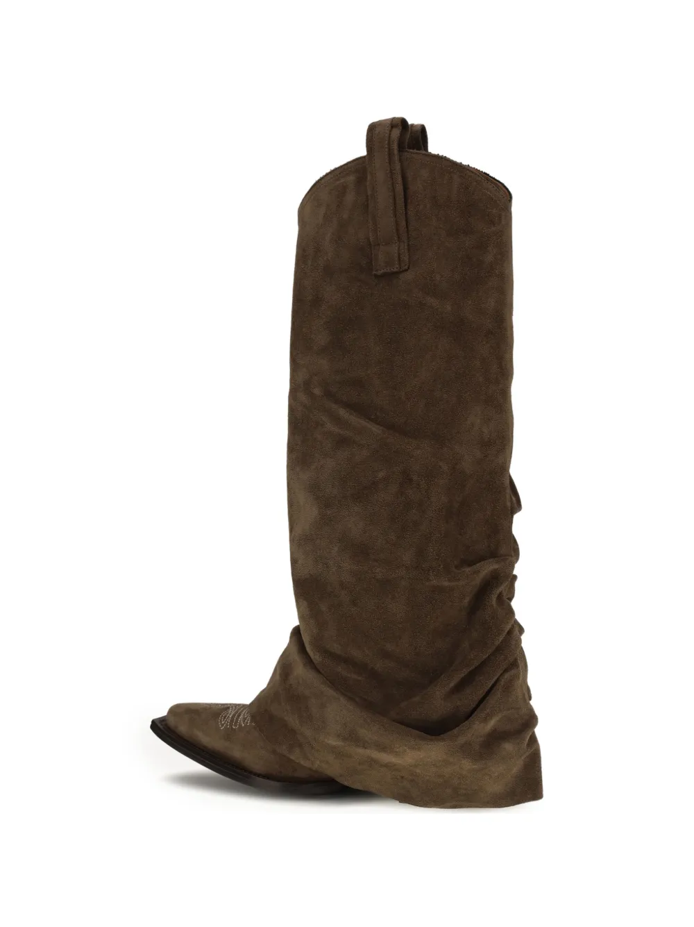 R13 Laarzen met Western-stijl Bruin