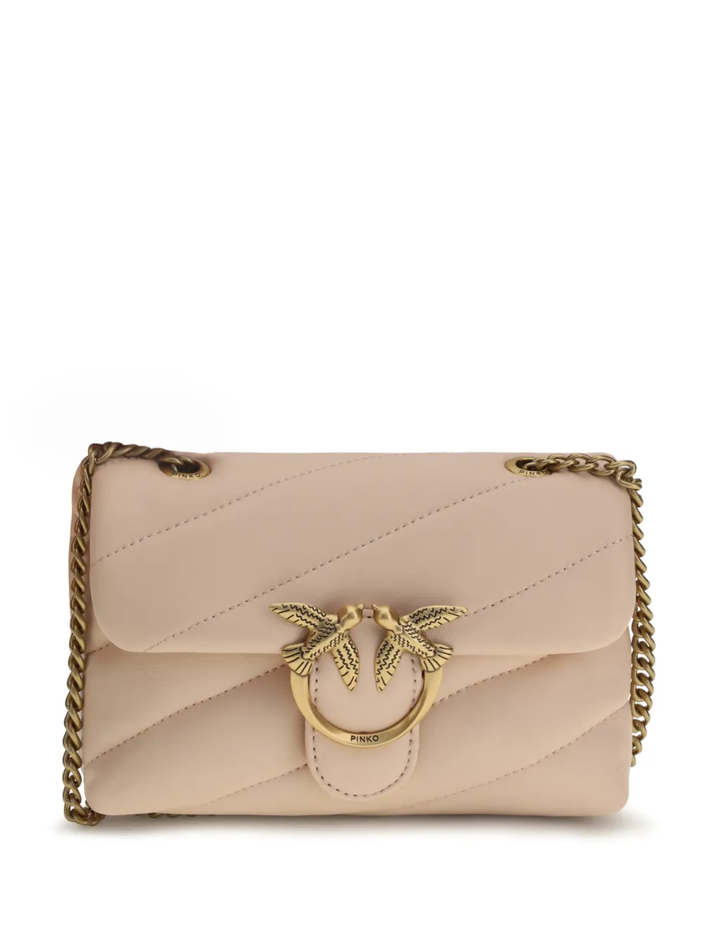 PINKO mini Love Bag quilted-leather cross body bag