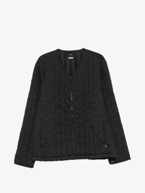 Rains Banja Liner quilted zip-up jacket