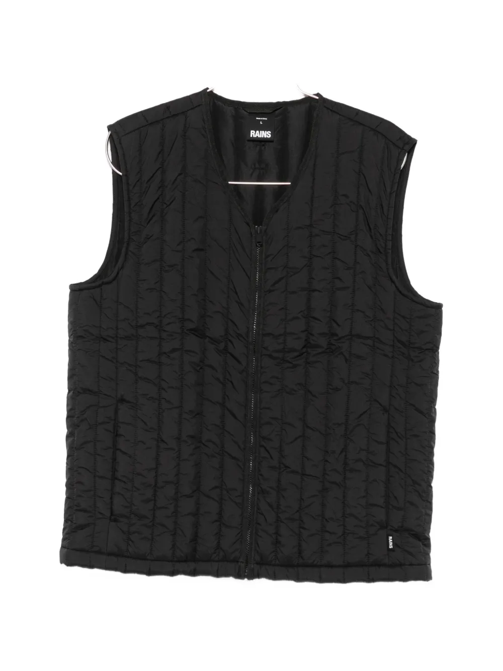 Rains Banja Liner quilted gilet - Schwarz