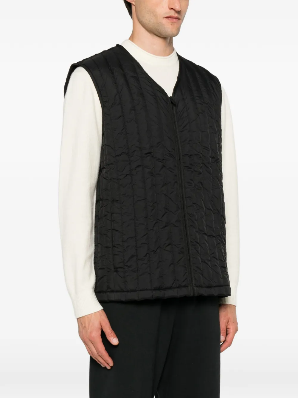 Rains Banja Liner gewatteerde bodywarmer Zwart