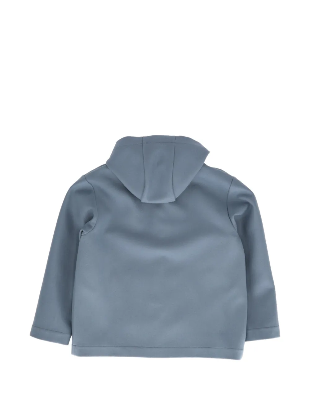 Fendi Kids FF-logo hooded coat Blauw
