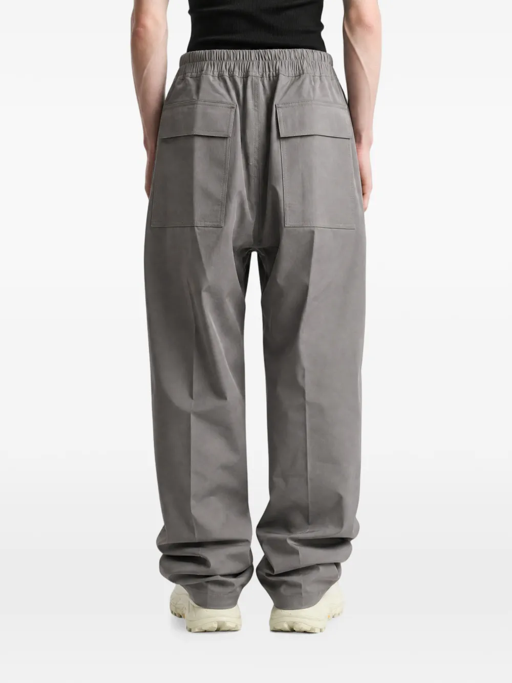 Rick Owens Broek met trekkoordtaille Grijs