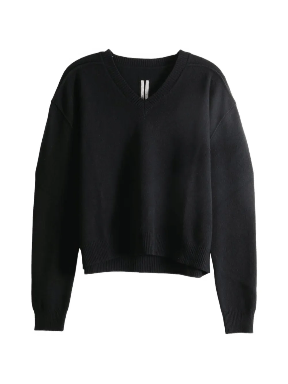 Rick Owens V-neck sweater - Nero