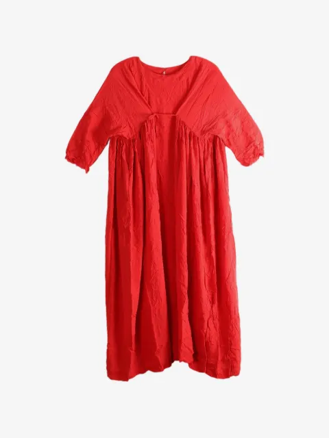 Daniela Gregis gathered-detail maxi dress