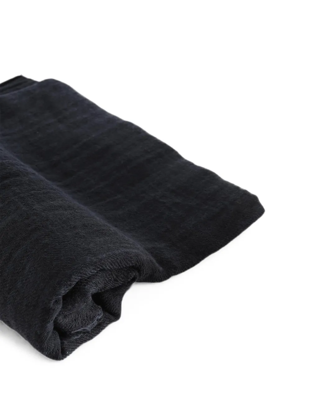 Rick Owens Sjaal met franje Zwart