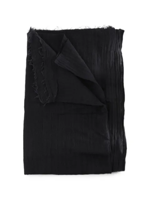 Rick Owens frayed scarf
