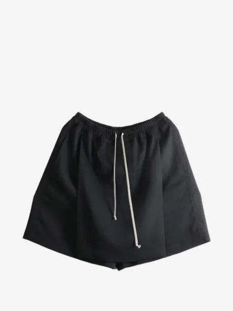 Rick Owens drawstring-waistband knee-length shorts