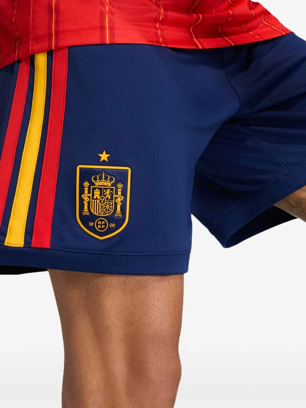 adidas Spain 26 shorts met logo-patch Blauw