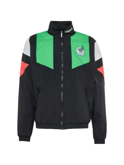 adidas Mexico logo-embroidery track jacket