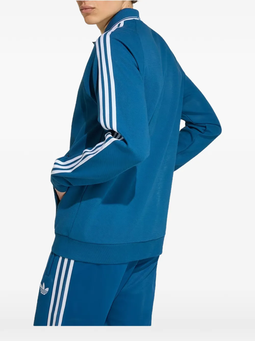 adidas Greece logo-print sweatshirt Blauw