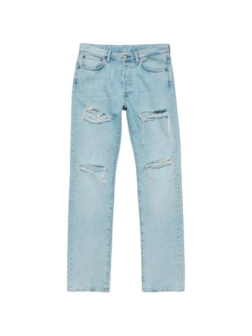 Acne Studios Jeans 1996M con effetto vissuto - Blu