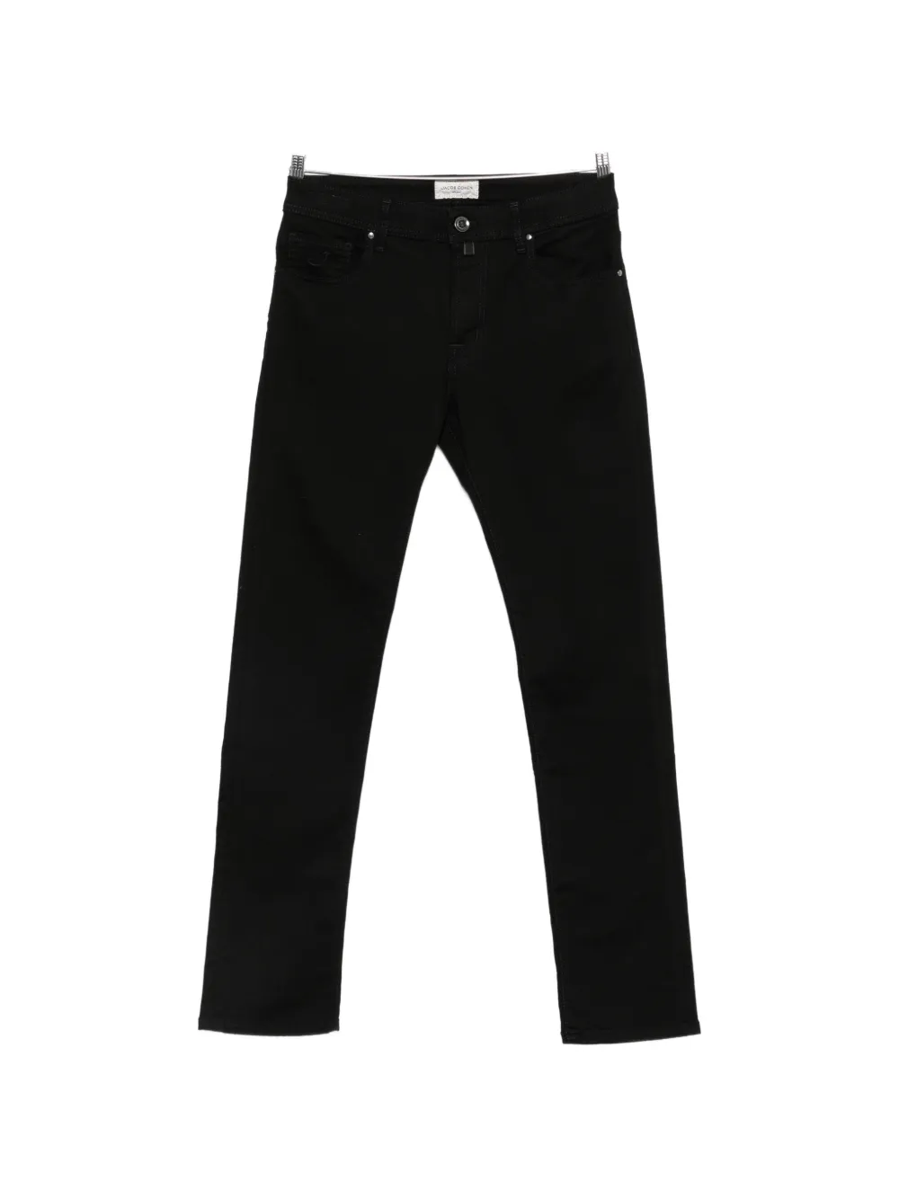 Jacob Cohën logo-patch slim-fit jeans - Nero