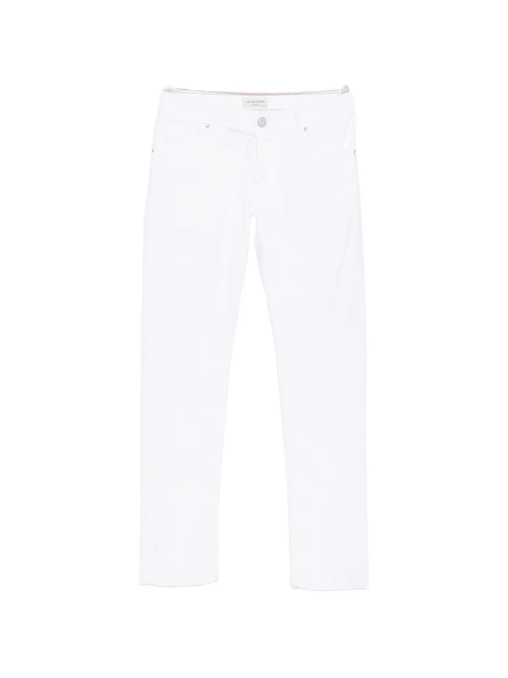 Jacob Cohën Nick corduroy slim-fit trousers - Weiß