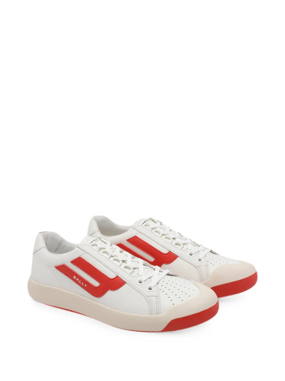 Bally Competition leather sneakers Wit