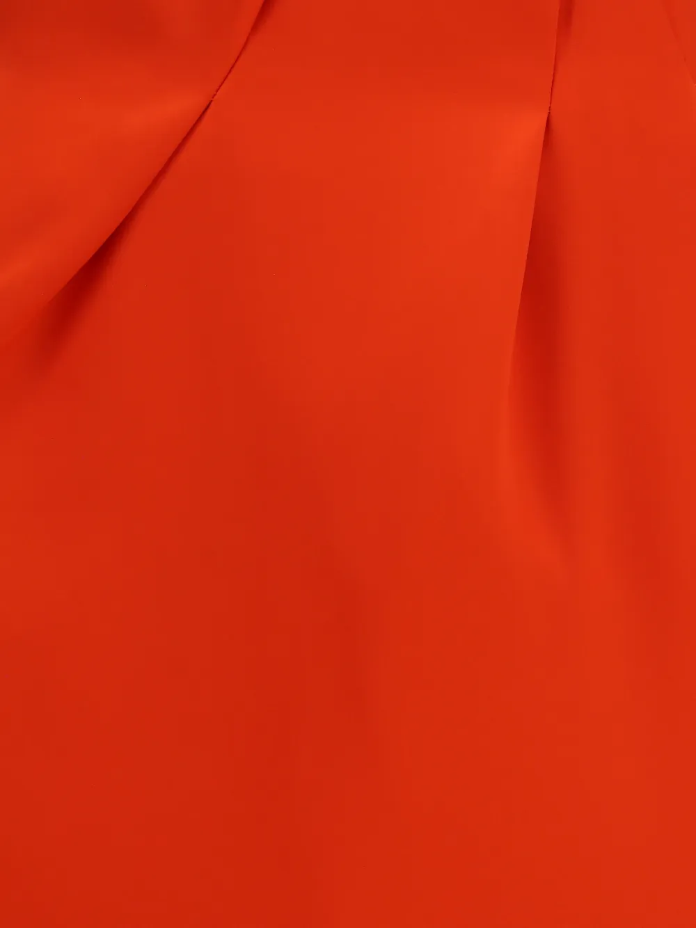 Magda Butrym Zijden mini-rok met plooien Rood