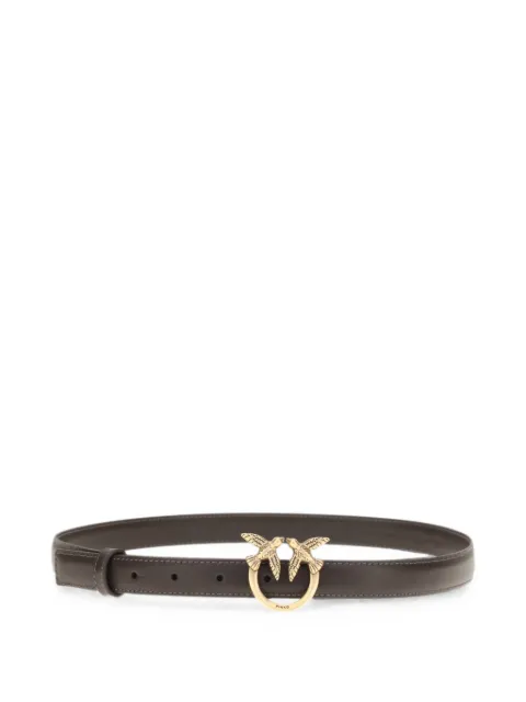 PINKO Love Birds leather belt
