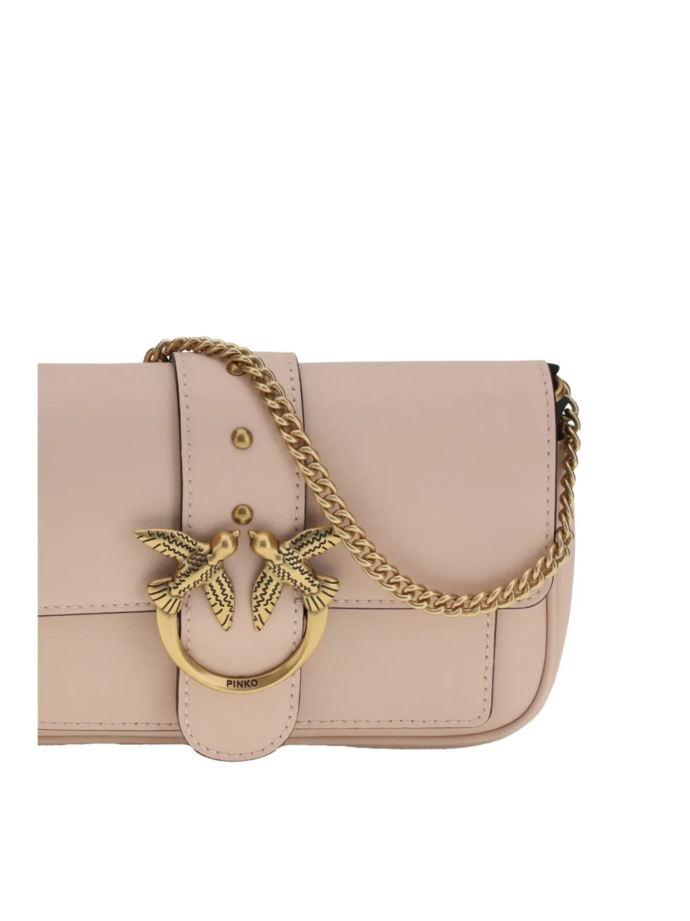 PINKO Love Click Pocket mini-crossbodytas Roze