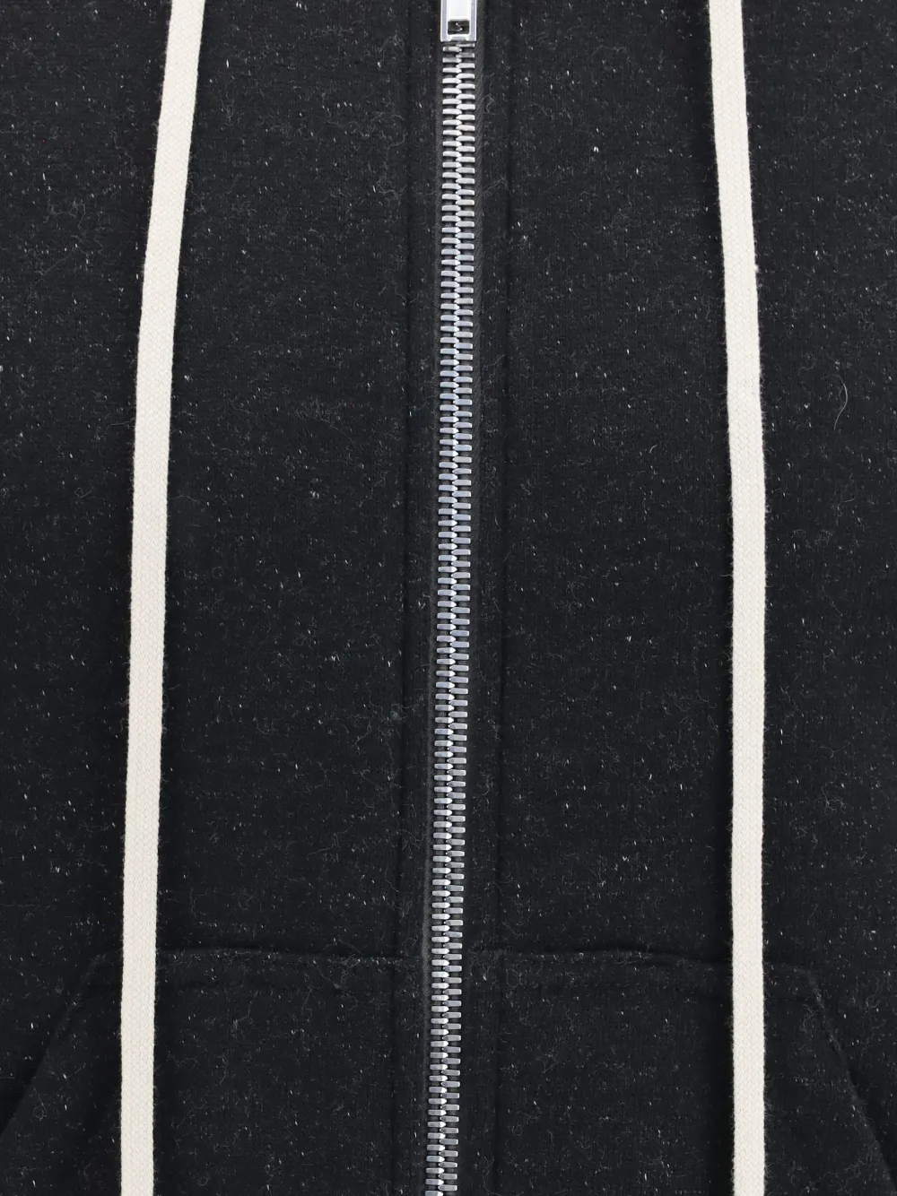 Rick Owens Jason hoodie met rits Zwart