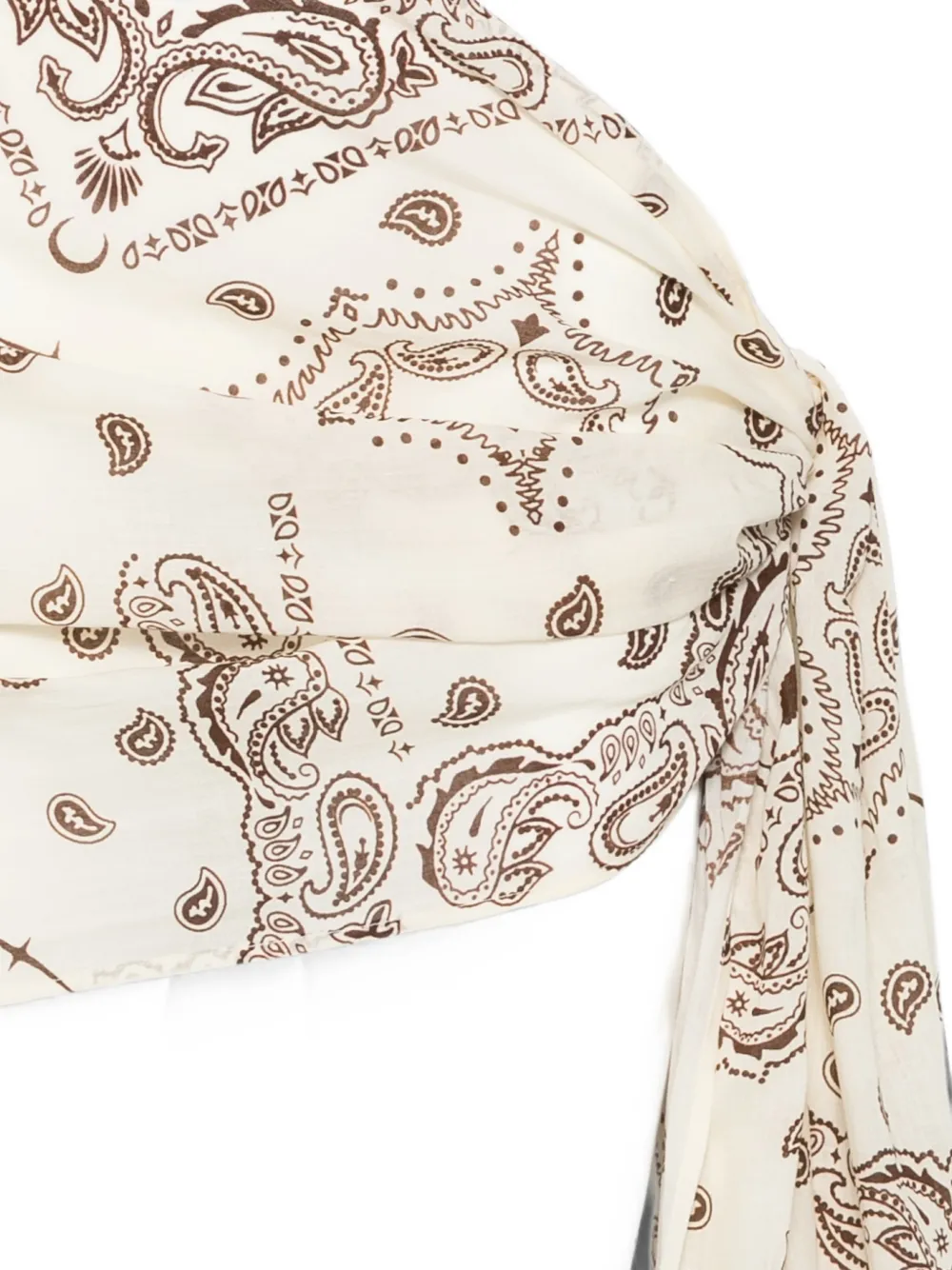 VENUJA Wikkelrok met paisley-print Beige
