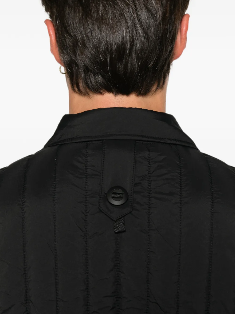 Rains Banja Liner shirtjack Zwart