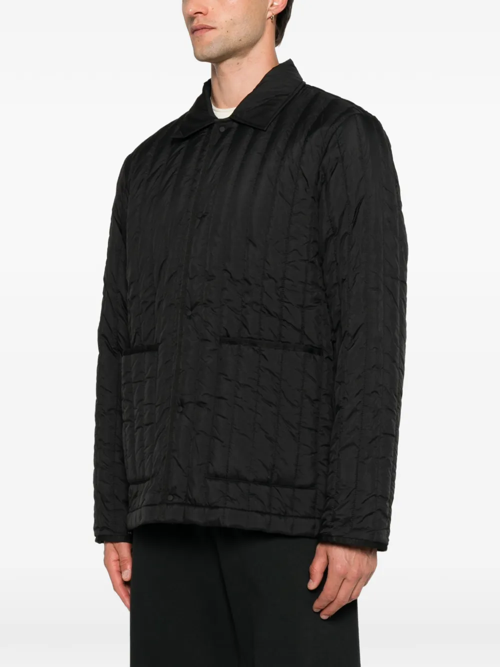 Rains Banja Liner shirtjack Zwart