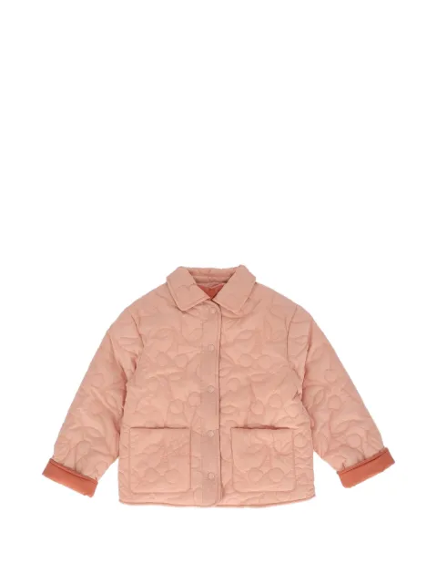 Bonpoint Molly cherry-quilted reversible jacket