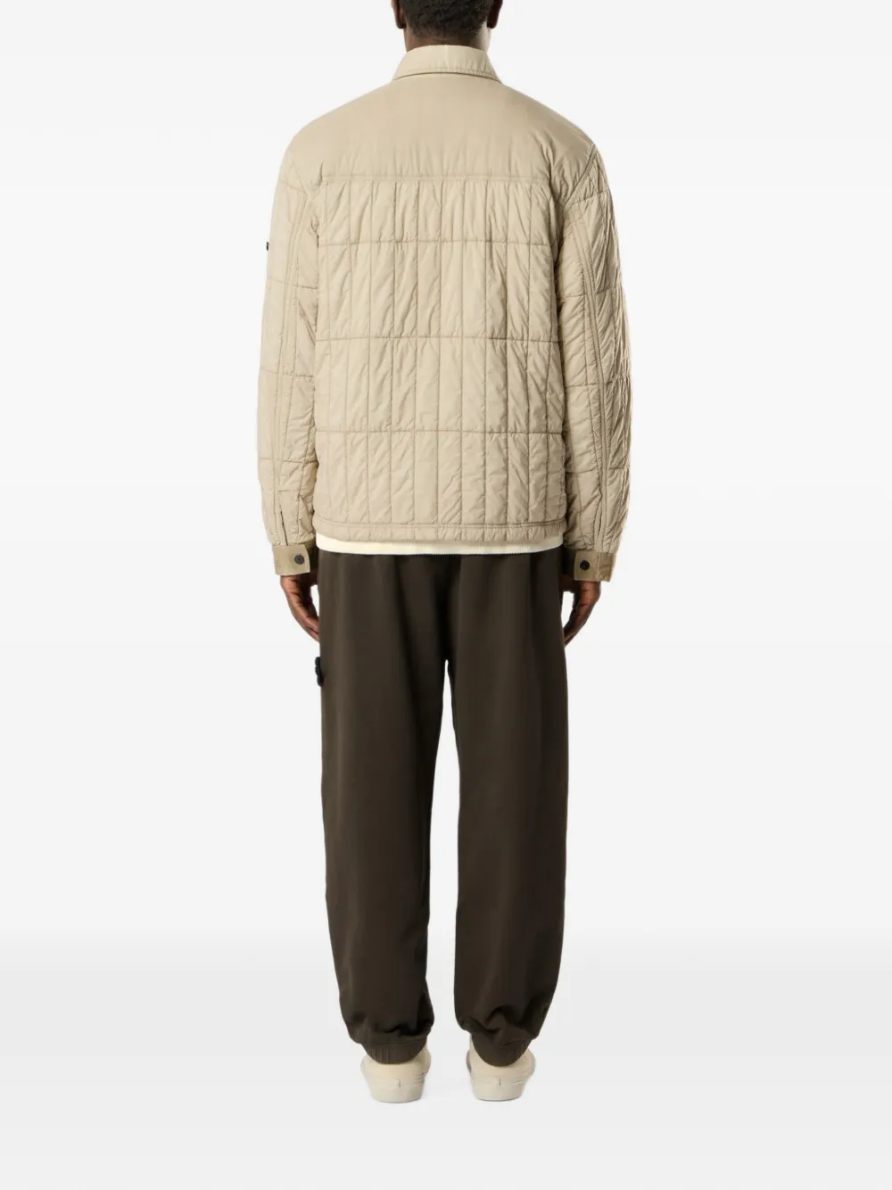 Stone Island Trainingsbroek met logopatch Bruin