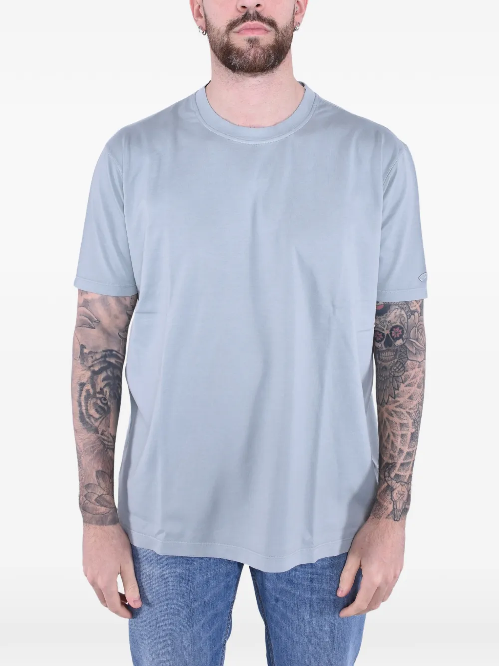 Paul & Shark Moon Badge jersey T-shirt - Blau