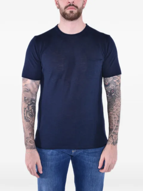 Blauer chest-pocket T-shirt
