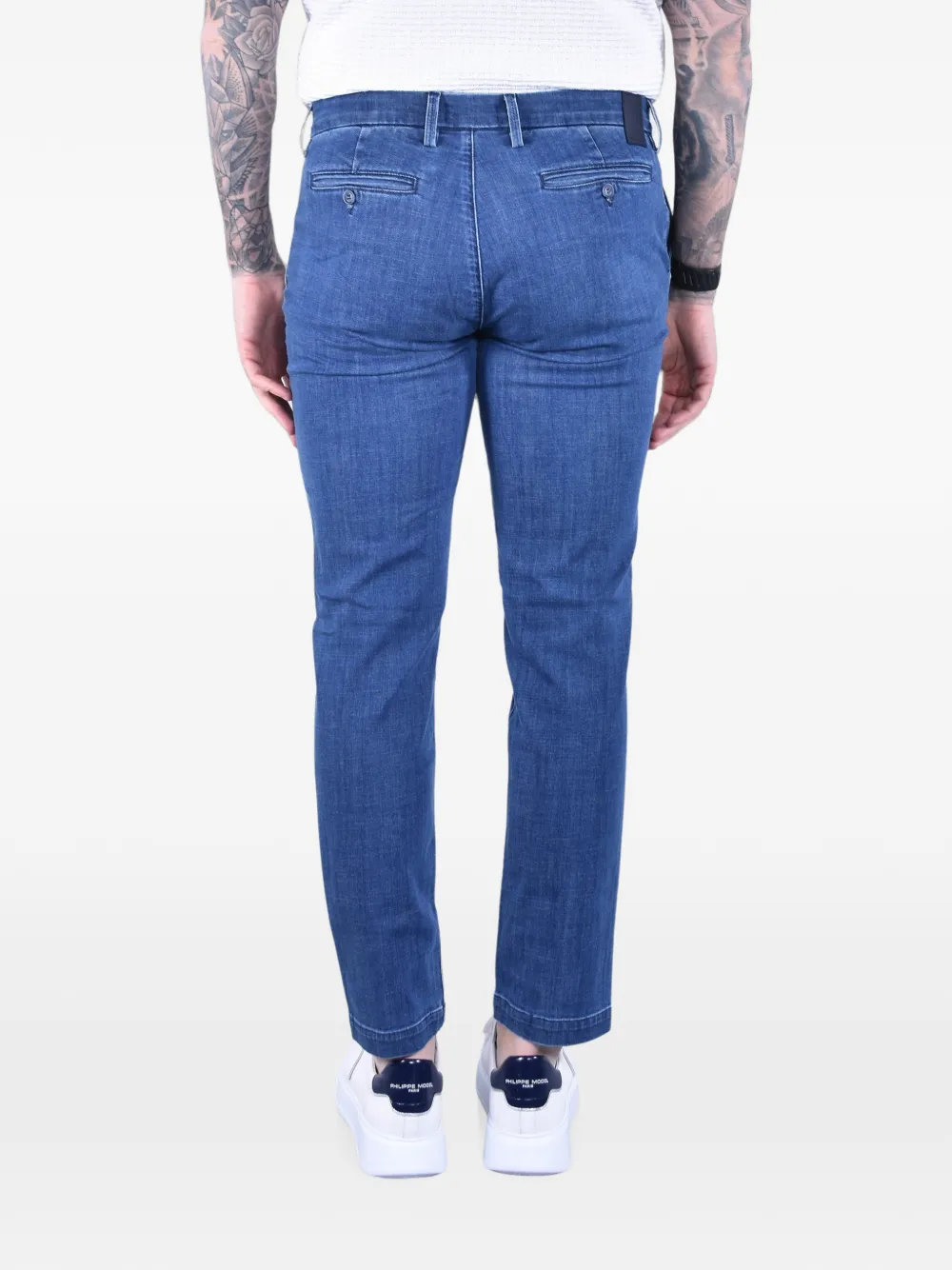 Re-Hash Mucha slim-fit jeans Blauw