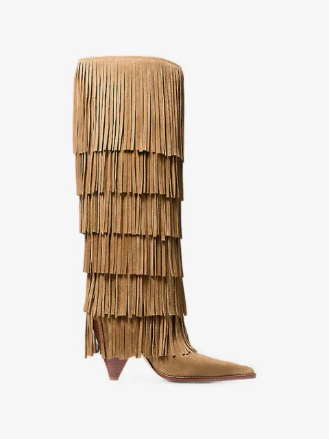 Michael Kors Jayla fringed boots