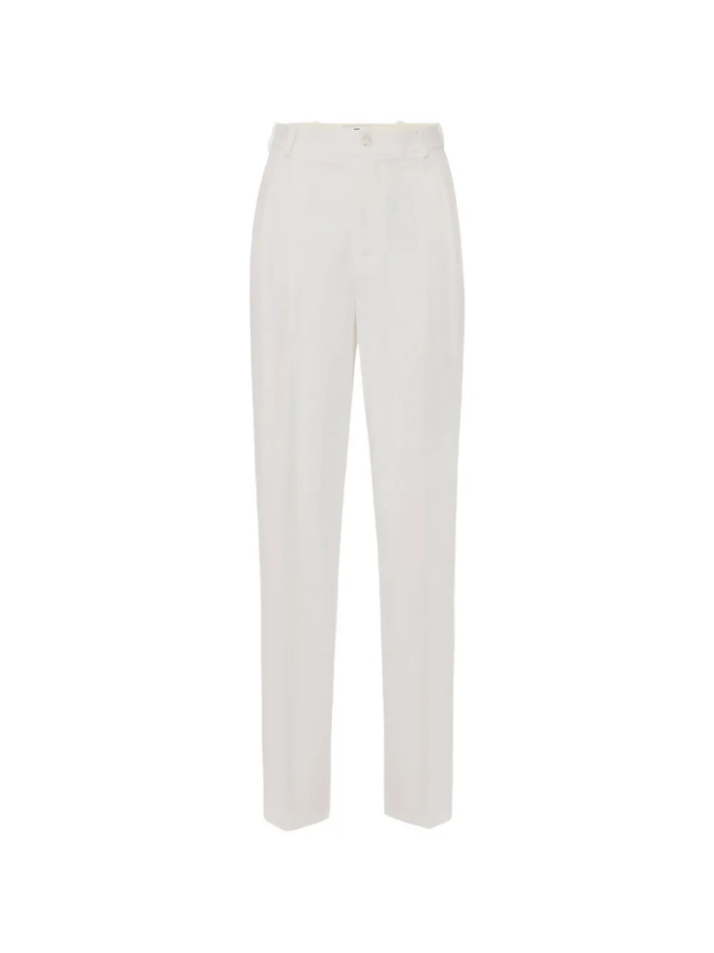 Elisabetta Franchi belt-loops trousers - Bianco