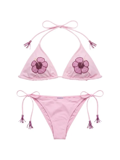 MC2 Saint Barth Maleah floral-patch bikini