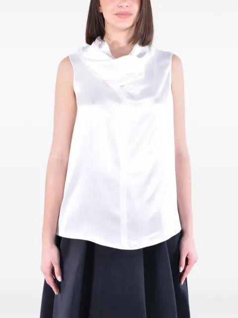 'S Max Mara draped silk top