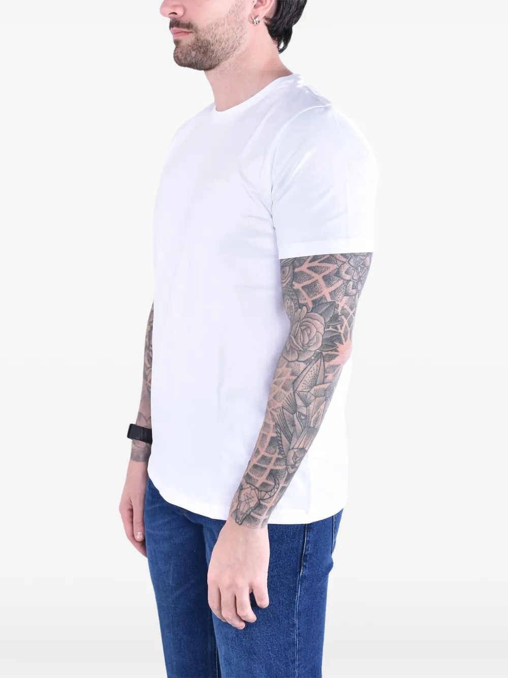 DONDUP T-shirt met ronde hals Wit