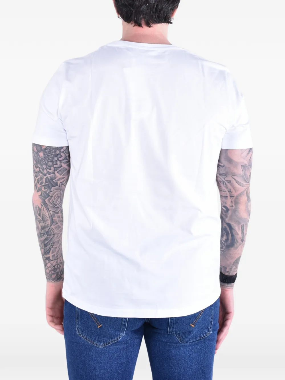 DONDUP T-shirt met ronde hals Wit